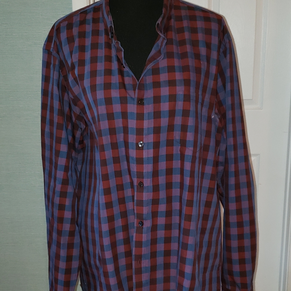 Van Hessen Mens Never Tuck shirt XXL